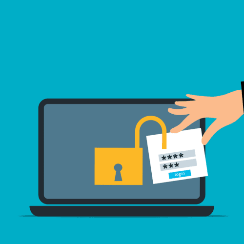 How-Password-Managers-Protect-Your-Accountspng | ALCON DTS: Austin, TX Best Managed IT Support Services Free attack unsecured laptop vector
