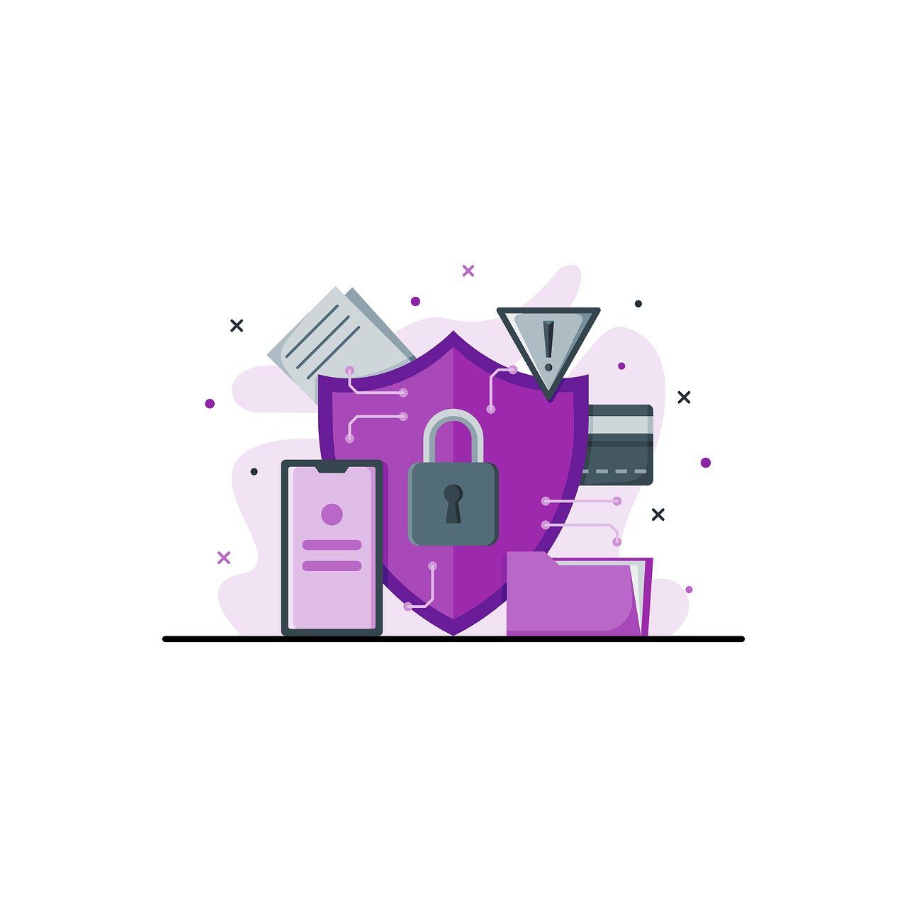7-New-and-Tricky-Types-Of-Malware-To-Watch-Out-Forjpg | ALCON DTS: Austin, TX Best Managed IT Support Services Free internet security digital vector