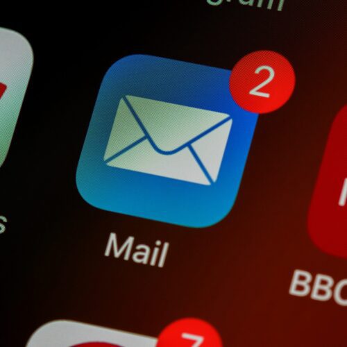 brett-jordan-LPZy4da9aRo-unsplash-scaledjpg | ALCON DTS: Austin, TX Best Managed IT Support Services closeup of mail app icon on phone